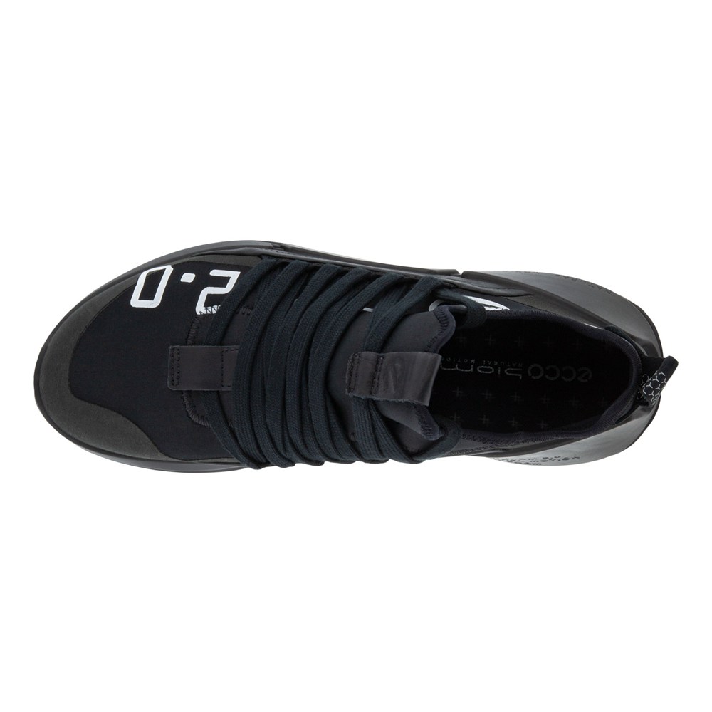 Tenis Hombre - ECCO Biom 2.0 Bajos Tex - Negros - CLT154627